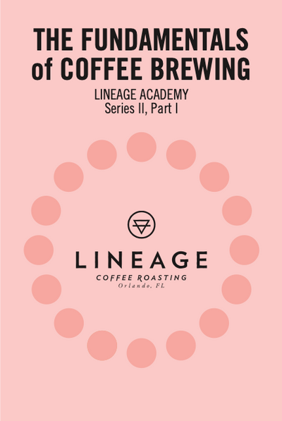 The Fundamentals of Coffee Brewing