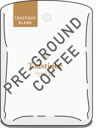 PRE-GROUND 5lb - TOASTIQUE BLEND